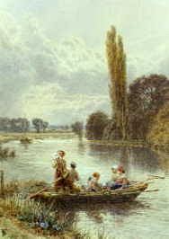 Photo of "THE FERRY." by MYLES BIRKET FOSTER