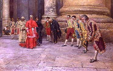 Photo of "CARDINAL ANTONELLI LEAVING ECUMENICAL COUNCIL, ROME 1869" by KEELEY HALSWELLE