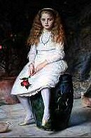 Photo of "NINA, DAUGHTER OF FREDERIC LEHMANN, 1869" by SIR JOHN EVERETT MILLAIS