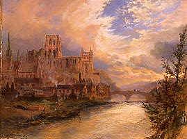 Photo of "DURHAM CATHEDRAL AND CASTLE, 1909" by ALFRED DAWSON