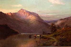 Photo of "BEN-AN AT SUNSET" by ALFRED DE BREANSKI