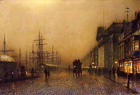 Photo of "LIVERPOOL." by JOHN ATKINSON GRIMSHAW