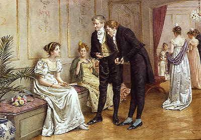 Photo of "INTRODUCTION AT THE BALL" by GEORGE GOODWIN KILBURNE