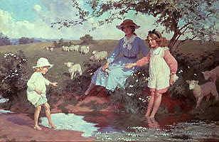 Photo of "TESTING THE WATER." by PERCY TARRANT