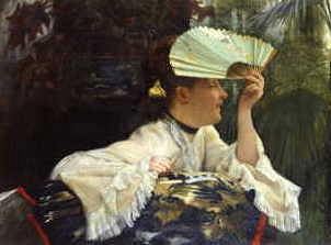 Photo of "THE FAN" by JACQUES JOSEPH TISSOT