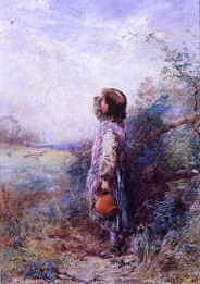 Photo of "FETCHING WATER." by MYLES BIRKET FOSTER