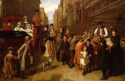 Photo of "POVERTY AND WEALTH." by WILLIAM POWELL FRITH