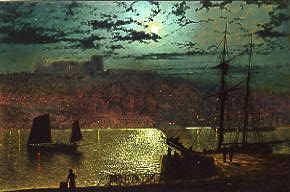 Photo of "WHITBY BY SCOTCH HEAD." by JOHN ATKINSON GRIMSHAW