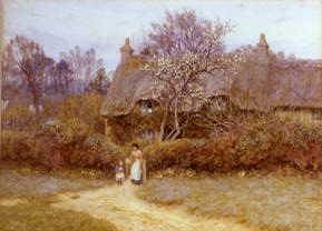 Photo of "POUND GREEN, NEAR FRESHWATER, ISLE OF WIGHT." by HELEN ALLINGHAM
