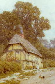Photo of "A BERKSHIRE COTTAGE" by HELEN ALLINGHAM