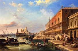 Photo of "ON THE GRAND CANAL, VENICE, ITALY" by EDWARD PRITCHETT