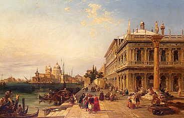 Photo of "ST. MARK'S SQUARE, VENICE, ITALY" by EDWARD (ACTIVE 1828-1864 PRITCHETT