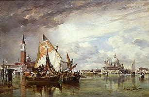 Photo of "VIEW OF VENICE" by EDWARD WILLIAM COOKE