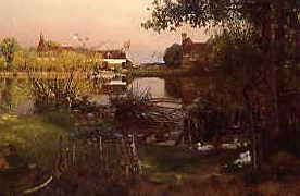 Photo of "THE MOAT FARM, 1889." by SIR DAVID MURRAY