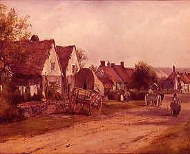 Photo of "THE VILLAGE STREET" by FREDERICK WILLIAM WATTS