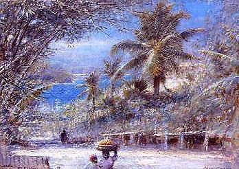 Photo of "NATIVES IN GRENADA, WEST INDIES" by ALBERT GOODWIN