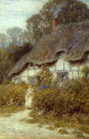 Photo of "A WILTSHIRE COTTAGE" by HELEN ALLINGHAM