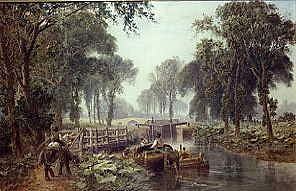 Photo of "THE CANAL LOCK" by GEORGE SHEFFIELD
