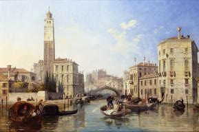Photo of "THE GRAND CANAL,SAN GEREMIA AND THE ENTRANCE TO THE CANEREGGIA" by EDWARD PRITCHETT