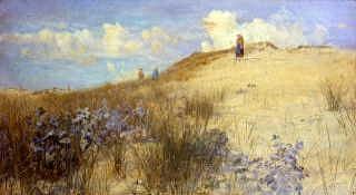 Photo of "AMONG THE DUNES" by WILLIAM LIONEL WYLLIE