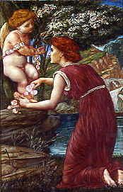 Photo of "THE WORSHIP OF CUPID" by EVELYN DE MORGAN