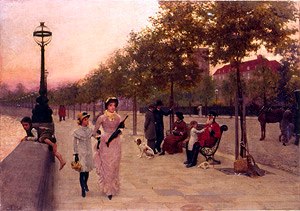 Photo of "ALONG THE EMBANKMENT" by FREDERICK BROWN