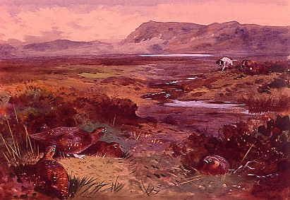 Photo of "THE ADVANCE GUARD" by ARCHIBALD THORBURN