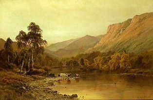 Photo of "THE VALLEY OF BORROWDALE" by ALFRED DE BREANSKI