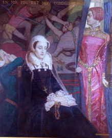 Photo of """EN MA FIN EST MON COMMENCEMENT"". MARY QUEEN OF SCOTS" by JOHN DUNCAN