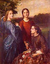 Photo of "LADY LOTHIAN AND HER SISTERS" by GEORGE FREDERICK WATTS