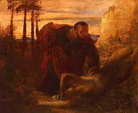 Photo of "THE GOOD SAMARITAIN" by GEORGE FREDERICK WATTS
