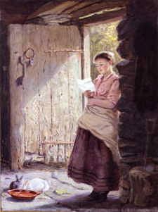 Photo of "THE LETTER." by HENRY JOHN YEEND KING