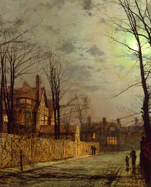 Photo of "A BIT OF OLD CHELSEA, LONDON, ENGLAND, GREAT BRITAIN" by JOHN ATKINSON GRIMSHAW