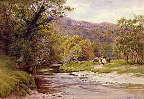 Photo of "A MOUNTAIN STREAM" by CHARLES JAMES ADAMS