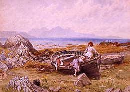 Photo of "ISLAND OF RHUM & SCUIR OF EIGG, SCOTLAND" by MYLES BIRKET FOSTER