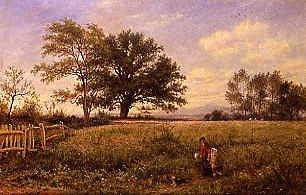 Photo of "CROSSING A FIELD" by BENJAMIN WILLIAMS LEADER