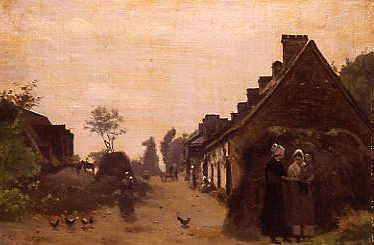 Photo of "BOURBEROUGE." by JEAN BAPTISTE CAMILLE COROT