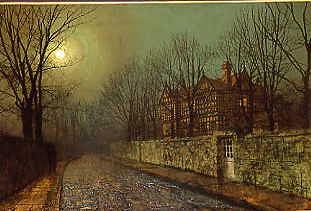 Photo of "THE TRYSTING TREES." by JOHN ATKINSON GRIMSHAW
