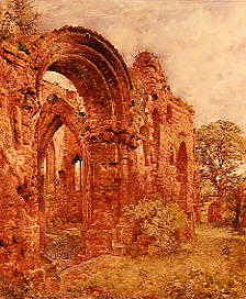 Photo of "RUINS OF ST. JOHN'S PRIORY, CHESTER, 1874." by WILLIAM HUGGINS