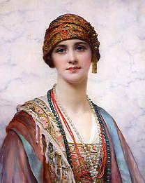 Photo of "THE TURBAN" by WILLIAM CLARKE WONTNER