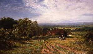 Photo of "A VILLAGE IN SURREY" by ROBERT GALLON
