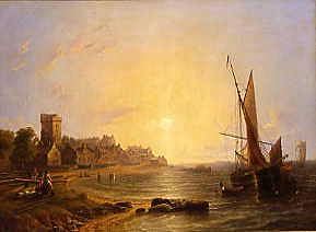 Photo of "DYSART ON THE FIRTH OF FORTH,1843" by JOHN WILSON CARMICHAEL