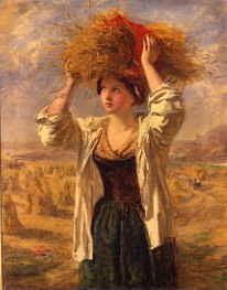 Photo of "THE GLEANER,1849" by WILLIAM POWELL FRITH
