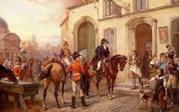 Photo of "THE EVE OF WATERLOO-WELLINGTON AT THE INN" by ROBERT ALEXANDER HILLINGFORD
