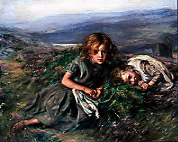 Photo of "PLAYING ON THE MOORS,1872" by WILLIAM McTAGGART