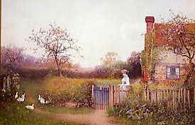 Photo of "A BUCKINGHAMSHIRE COTTAGE" by BENJAMIN D SIGMUND