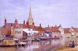 Photo of "ABINGDON, OXFORDSHIRE, ENGLAND, 1859" by EDWARD DUNCAN