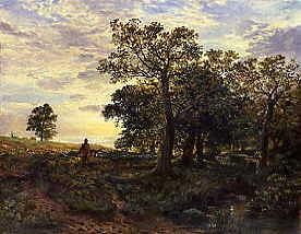 Photo of "A WOODLAND SCENE" by SAMUEL BOUGH