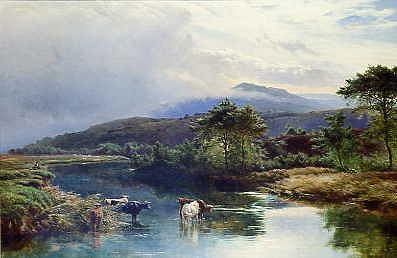 Photo of "ON THE BRATHAY, WESTMORLAND, 1870" by SIDNEY RICHARD PERCY