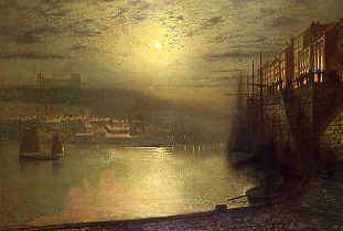 Photo of "WHITBY." by JOHN ATKINSON GRIMSHAW
